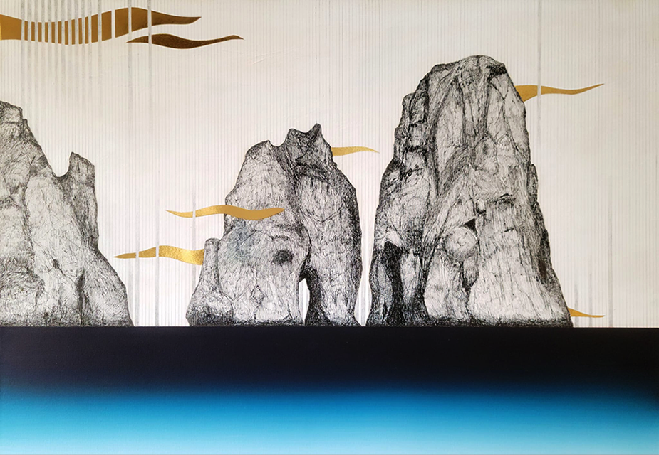 Faraglioni di Capri, vue en mer des roches